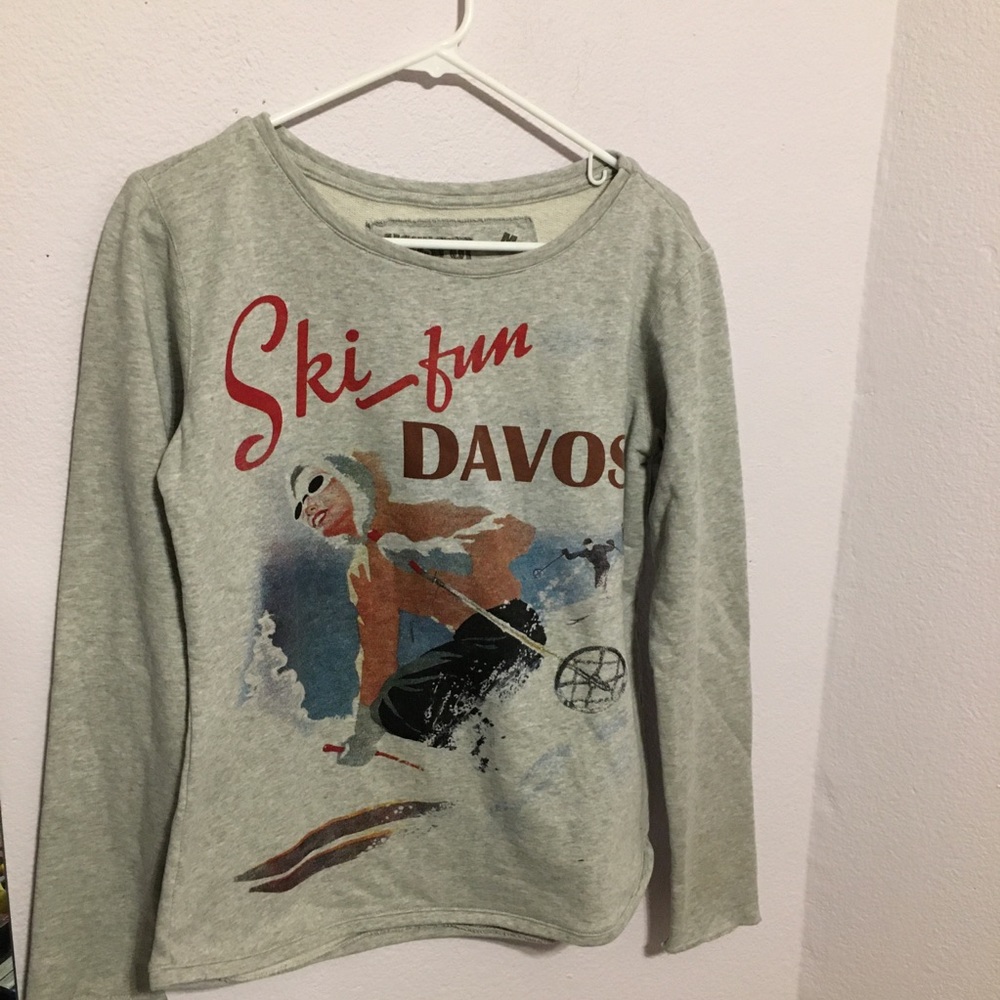 Ski fun Davos Hot Spot Aspen M graphic sweatshirt